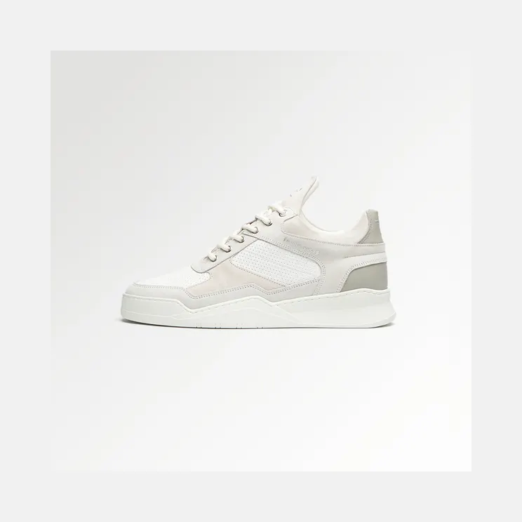 Filling Pieces Low Top Ghost Paneled White