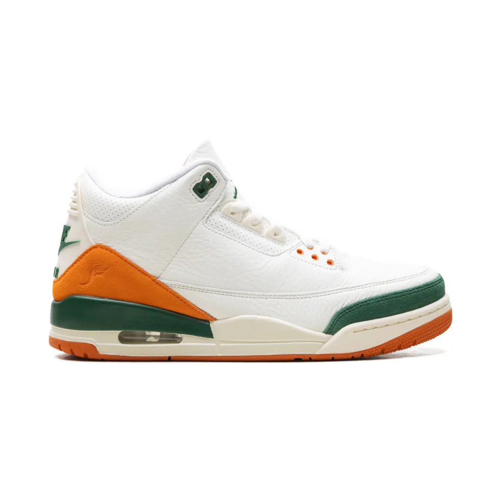 Air Jordan 3 “SoleFly – Miami Hurricanes” (IF4491-100)