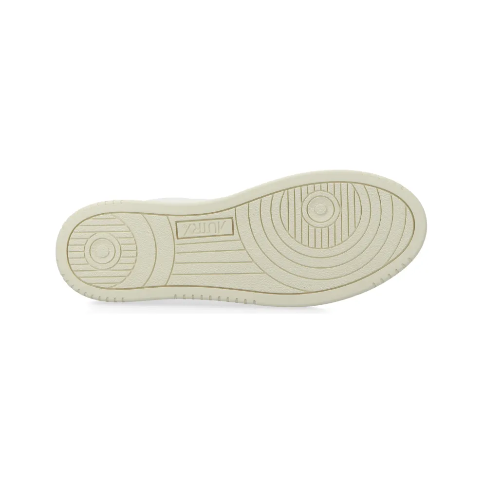 Autry Medalist Low W (goat / suede white / grey) – AULWGS37