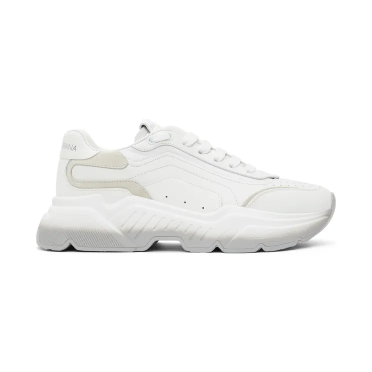 Dolce & Gabbana White & Grey Gradient Daymaster Sneakers (CS1805AW177)