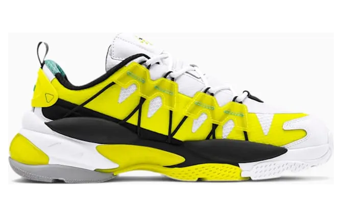 Puma LQD Cell Omega Lab Puma White / Yellow Alert (370928-01)