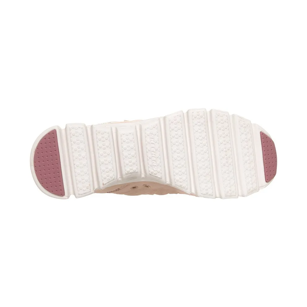 Skechers Slip-ins: Glide-Step “Cozy Fit At Ease Sneaker Blush Pink” (104556BLSH)