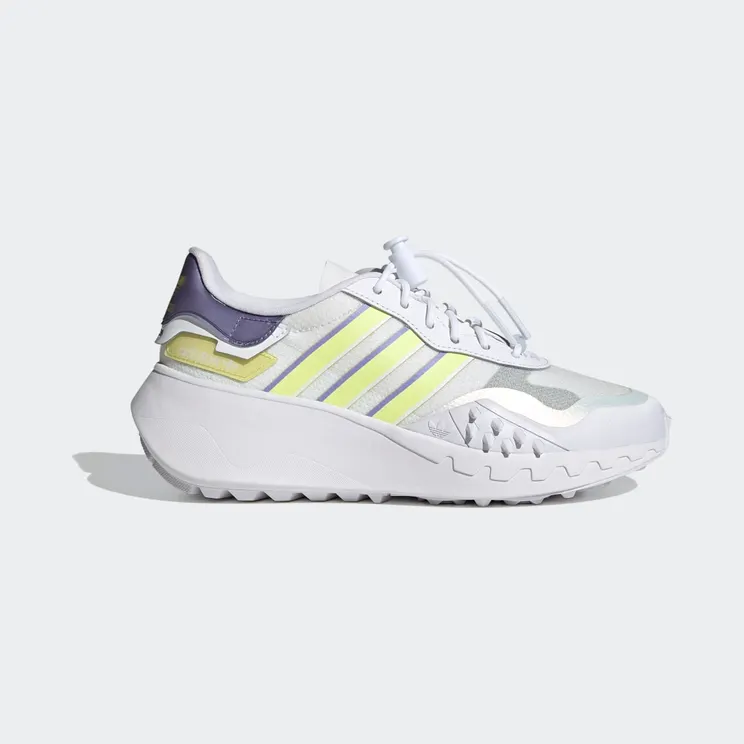 adidas Choigo Cloud White / Pulse Yellow / Light Purple (H04324)