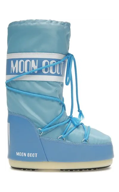 Moon Boot Icon Nylon Boot Alaskan Blue (80D1400440-F004)