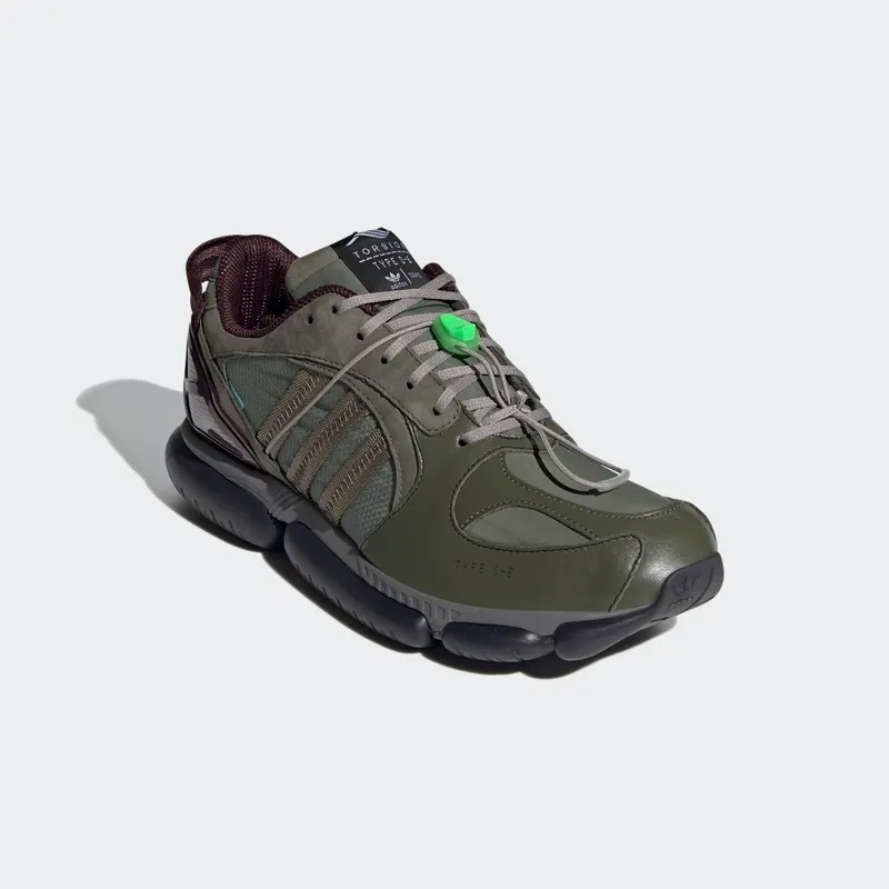 Adidas OAMC x Type O-6 ‘Earth Green’ Earth Green/Raw Khaki/Solar Lime (FY6725)