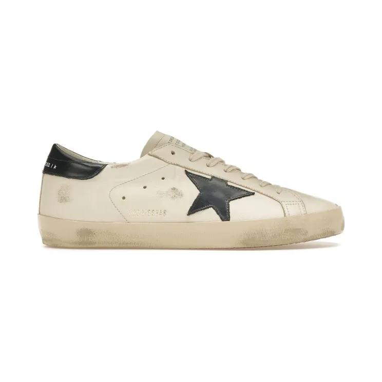 Golden Goose Super-Star Beige Night Blue (GMF00101.F004164.15430)
