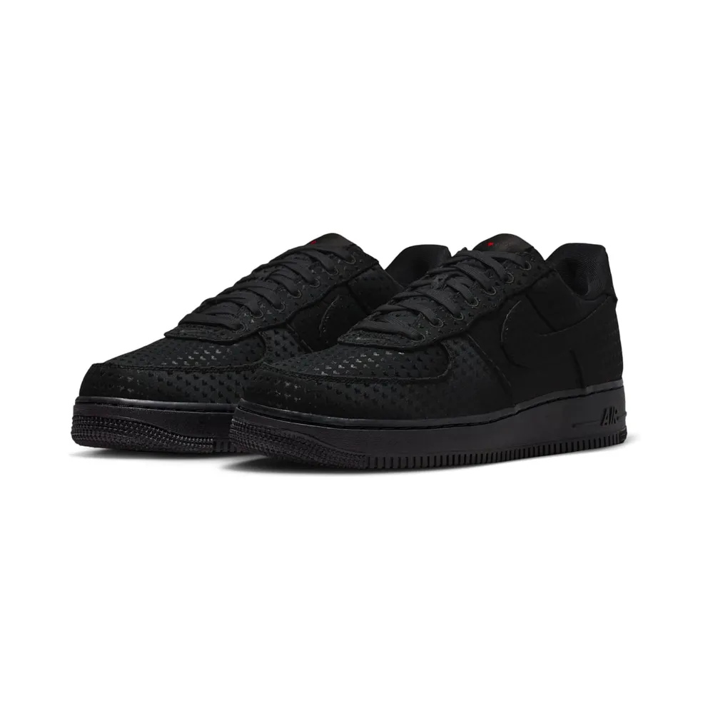 Nike Air Force 1 “Valentine’s Day – Triple Black (2026)” (IB6836-001)