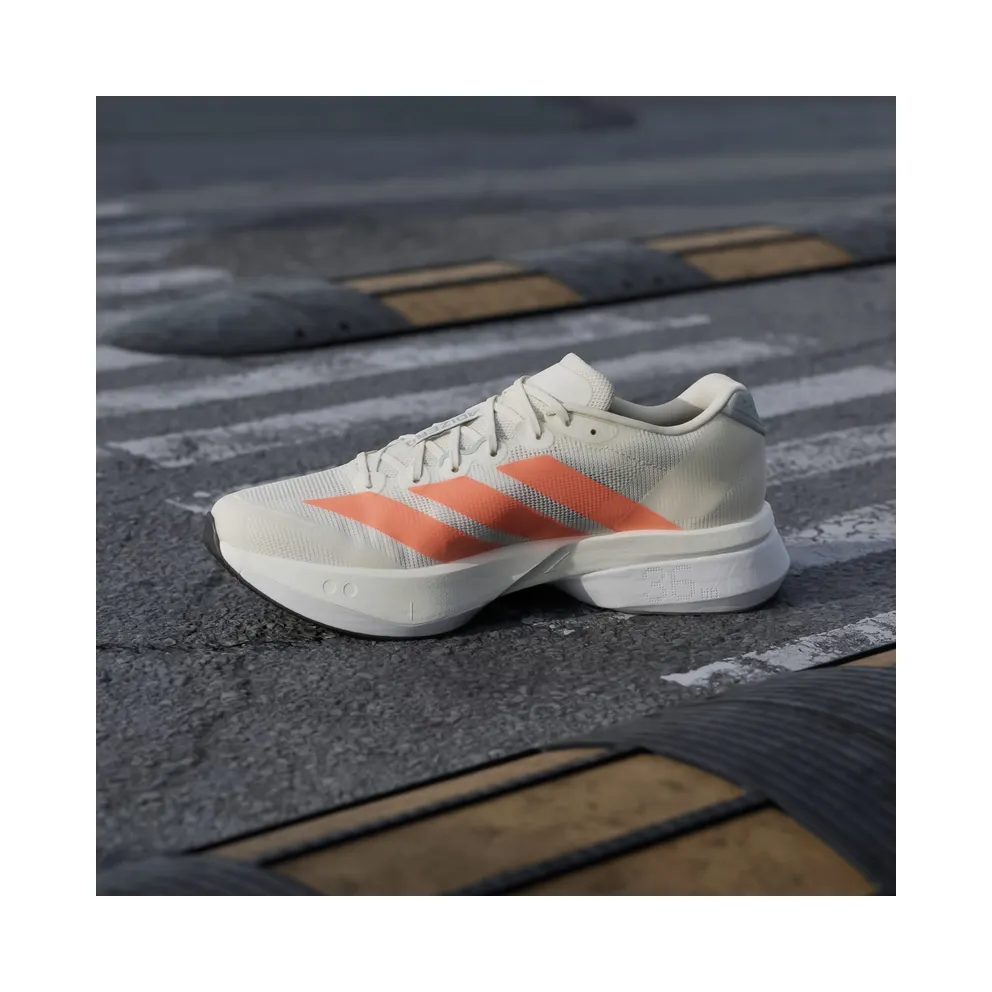 Adidas Adizero Boston 13 Off White / Lucid Orange / Grey (JP9252)