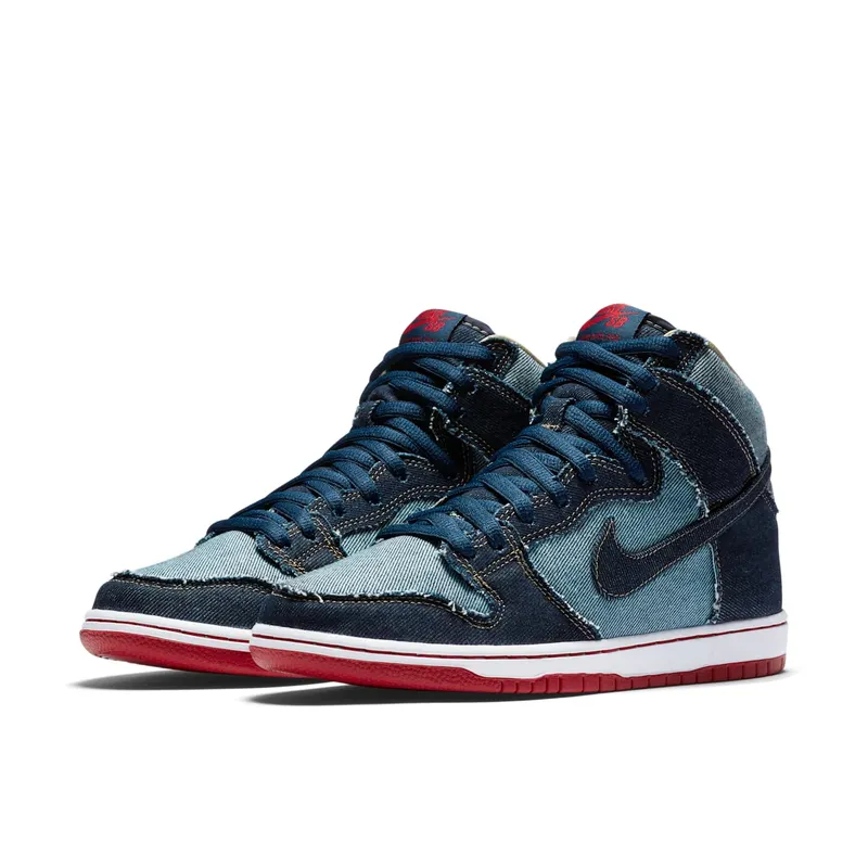 Nike SB Dunk High Reese Forbes Denim Midnight Navy/Midnight Navy (881758-441)