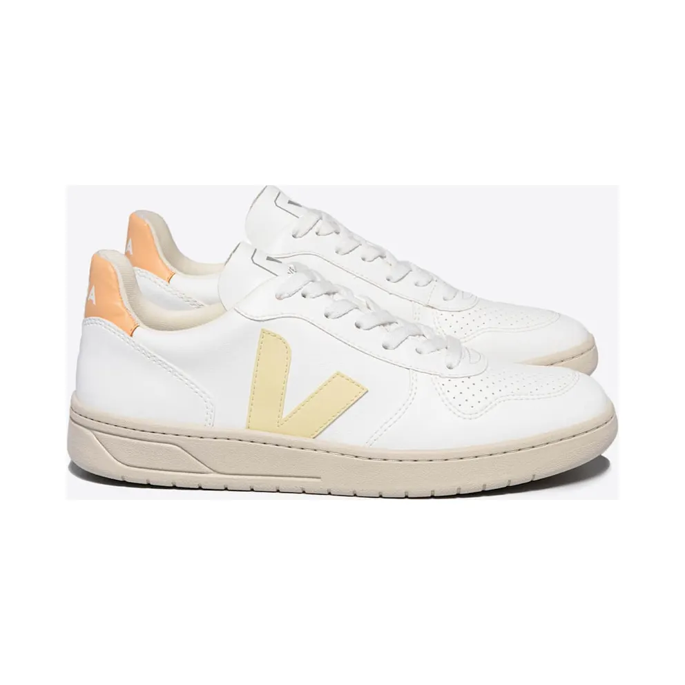 Veja V-10 WMN White / Sun / Peach (VX0703103A)