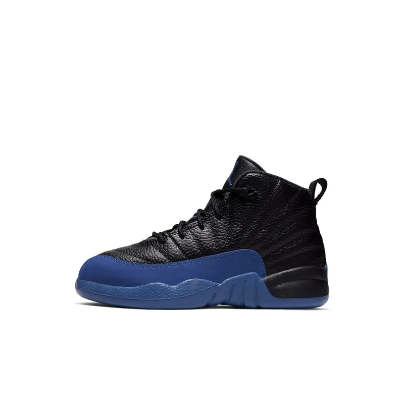 Jordan 12 Retro Black Game Royal (PS) Black/Game Royal-Black (151186-014)