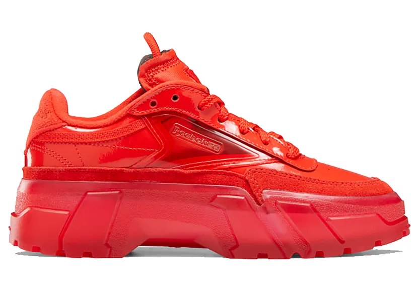 Reebok Cardi Club C Red (GS) Instinct Red/Instinct Red-Clear (Other Brands Reebok)