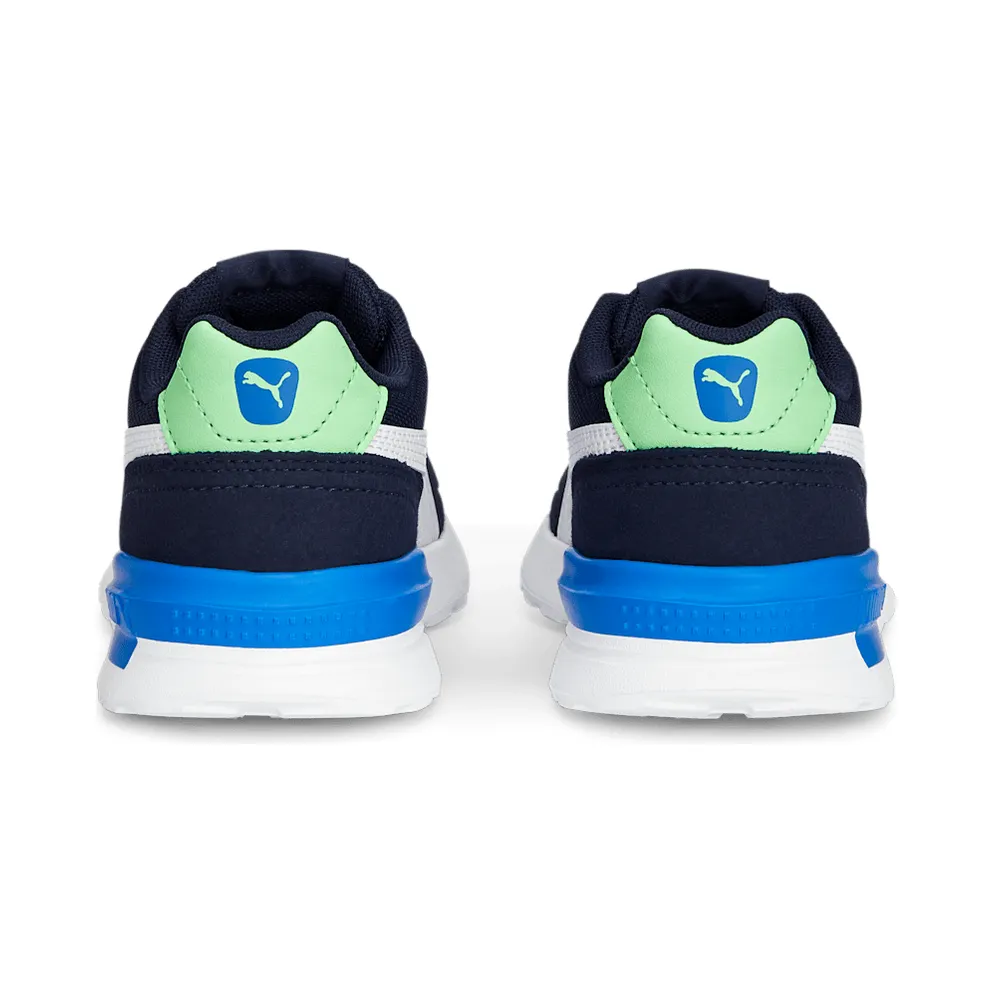 Puma Graviton AC Kids White/Blue/Green (381988-16)