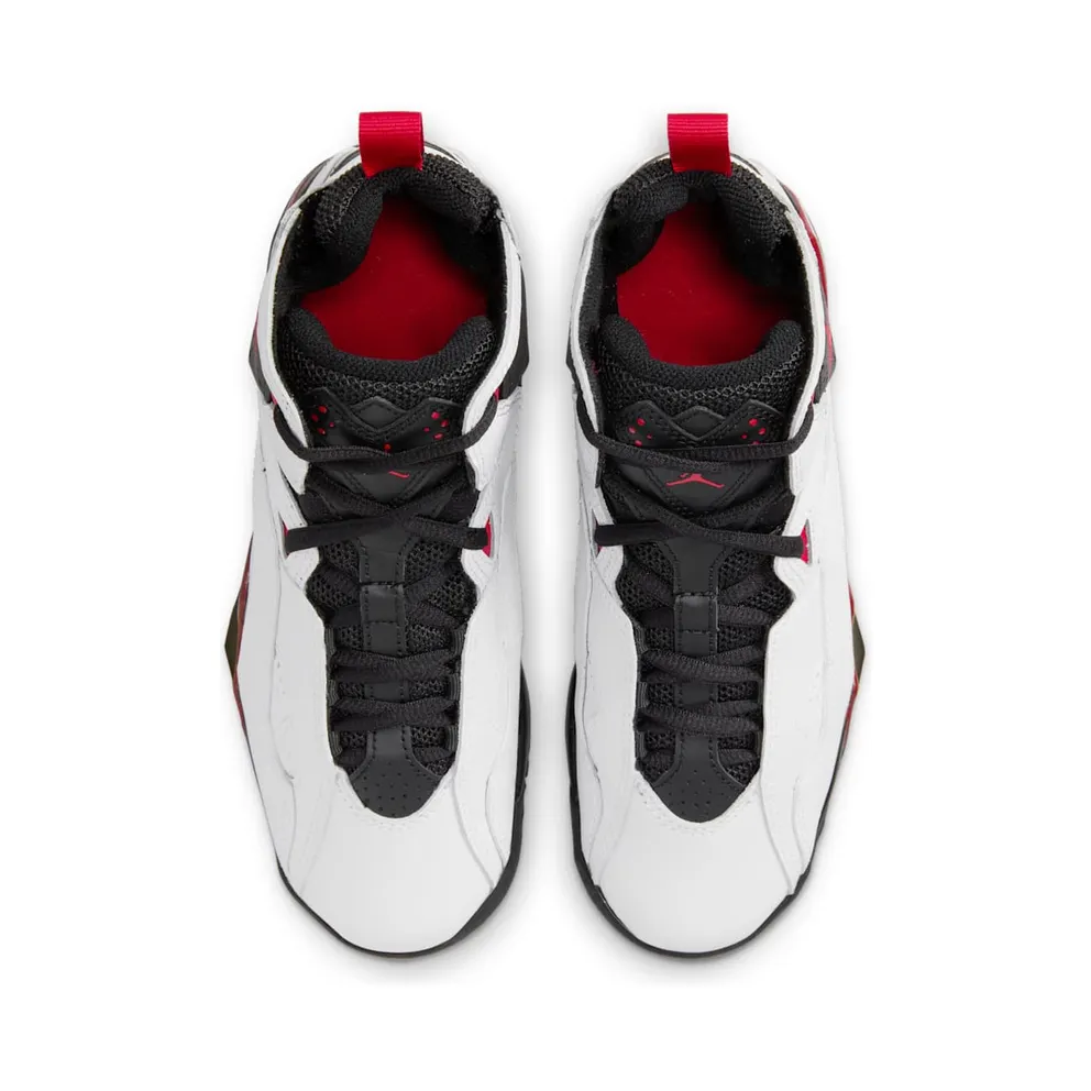 Jordan True Flight White Varsity Red Black (343795-100)