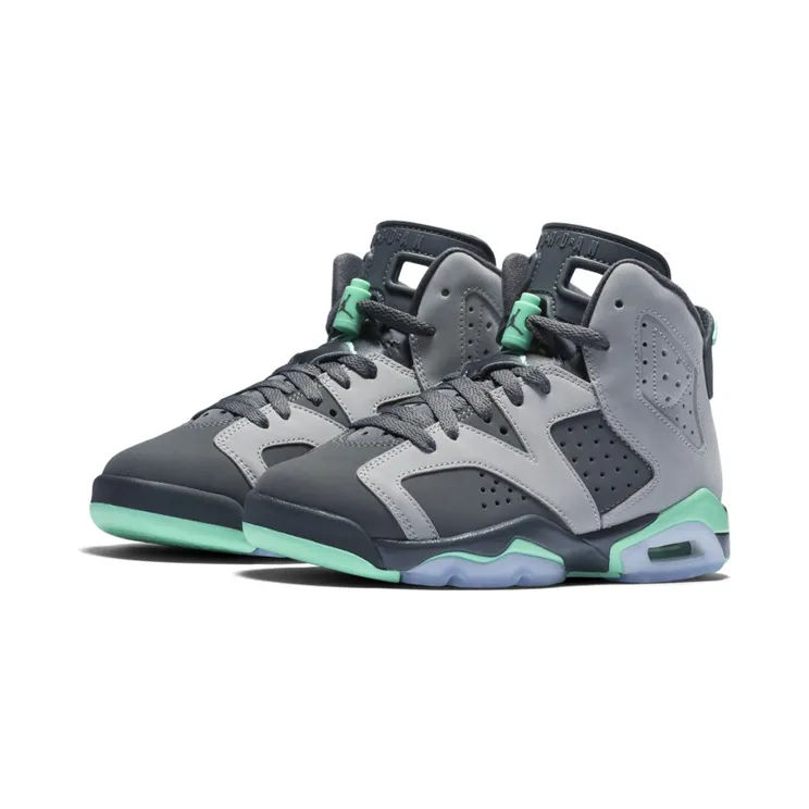 Air Jordan 6 Retro GG Cement Grey Green Glow (543390-005)