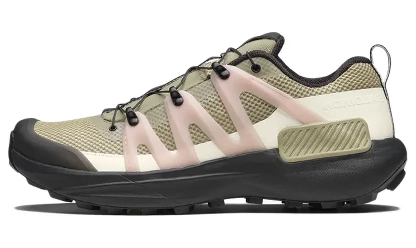 Salomon Genesis Advanced Pale Olive Green Black Impatiens Pink (L47730200)