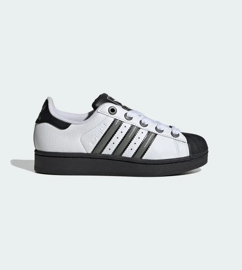 Adidas Superstar II Kids Cloud White / Matte Silver / Core Black (JQ0313)