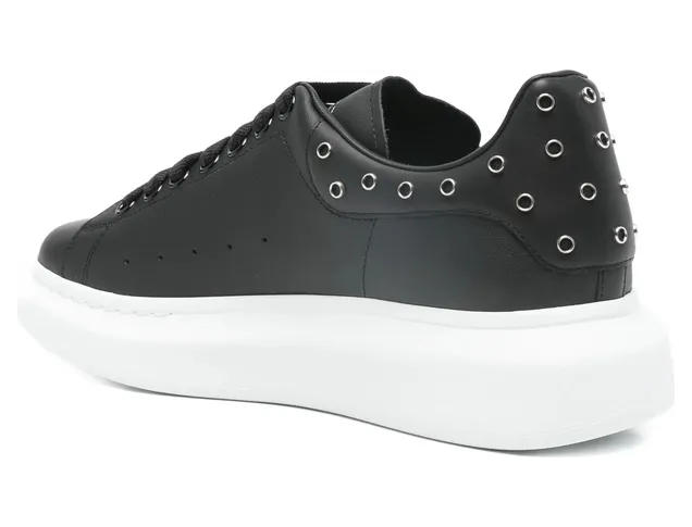 Alexander Mcqueen Oversized Eyelet-detail “Black” (856519 WIAJR 1118) (3)