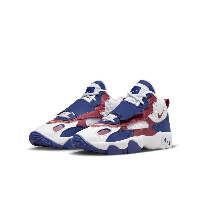 Nike Air Speed Turf GS “White Rush Blue Red” (DZ4449-100)