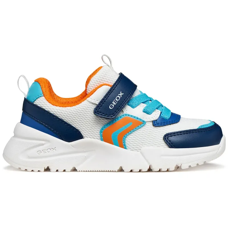 Geox sneaker White/Blue (J55MQB01454-C1343)