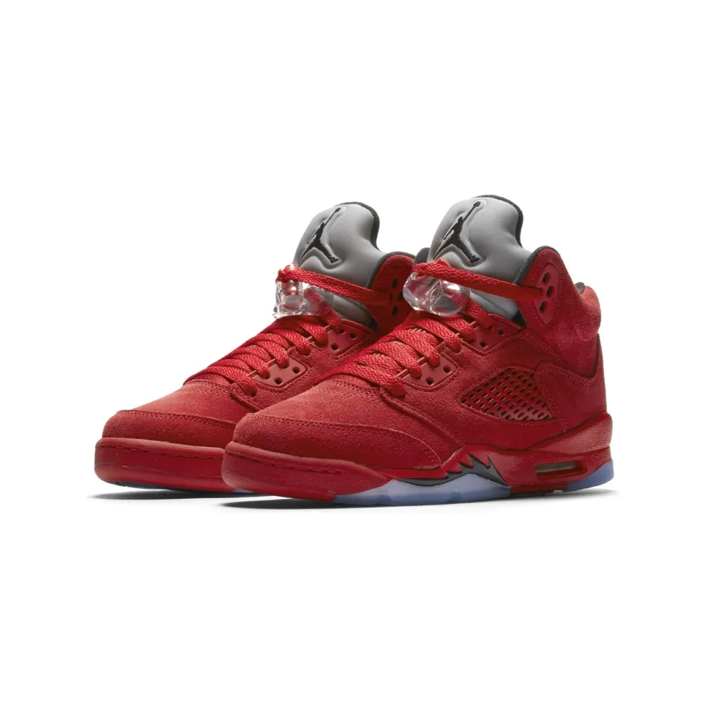 Jordan 5 Retro Red Suede (GS) (440888-602)