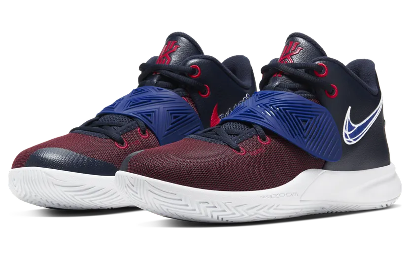 Nike Kyrie Flytrap 3 ‘Obsidian Gym Red’ Obsidian/Gym Red/White/Deep Royal Blue (BQ3060-400)