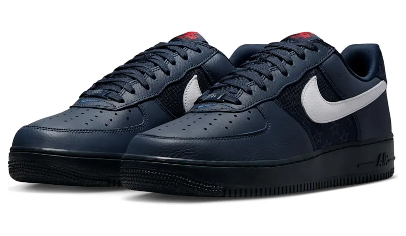 Nike Air Force 1 Low Team USA Away QS: clean daily met pop (5)