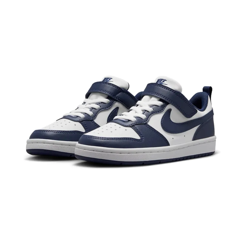 Nike Court Borough Low White Midnight Navy (IQ2724-100)