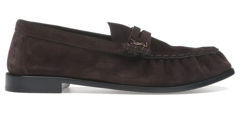 Saint Laurent Le Loafer Supple Dark Brown (8394712 W5AC 6023)