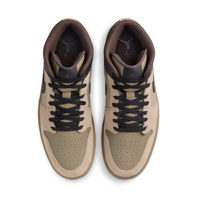 Jordan 1 Mid Khaki Baroque Brown (HV6422-200)