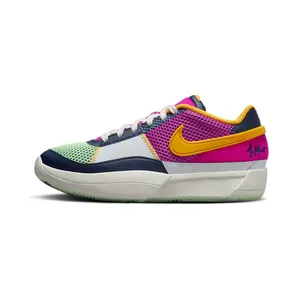 Nike Ja 1 SE Welcome to Camp “Obsidian / University Gold / Vapour Green / Hyper Violet” (FN4977-400)