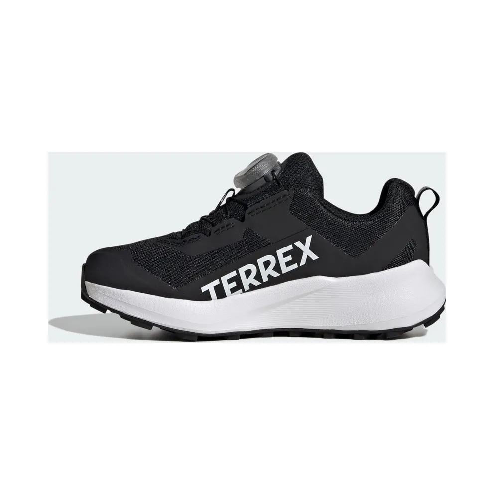 Adidas Terrex Agravic BOA Trail Running Shoes Core Black / Cloud White / Semi Impact Orange (JR6632)