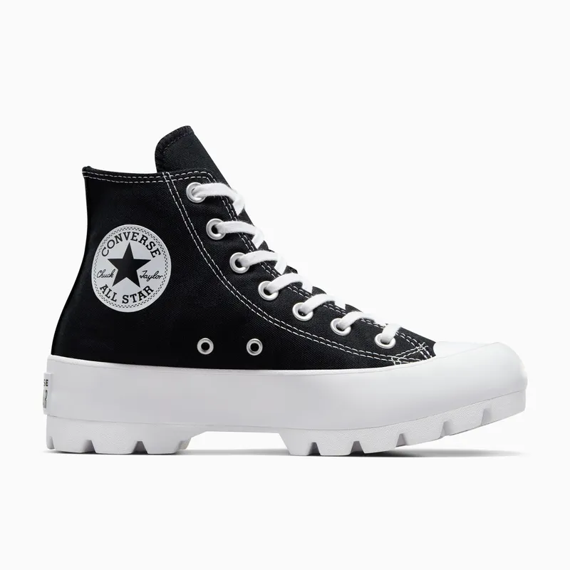 Converse Chuck Taylor All Star High Lugged ‘Black’ Black/White/Black (565901C)