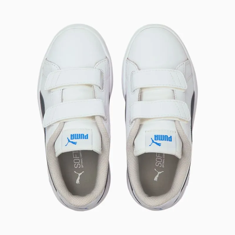 PUMA Smash V2 Kids’ White/Intense Blue (365173-30)