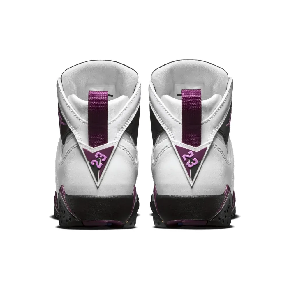 Jordan 7 Retro Fuchsia Glow (GS) White/Fuchsia Glow-Black-Mulberry (442960-127)