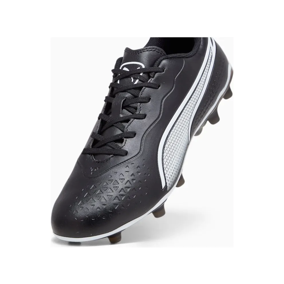 Puma King Match FG/AG Black White (107570-01)