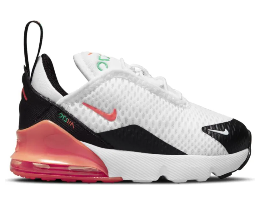 Nike Air Max 270 White Turf Orange (TD) (DD1646-107)