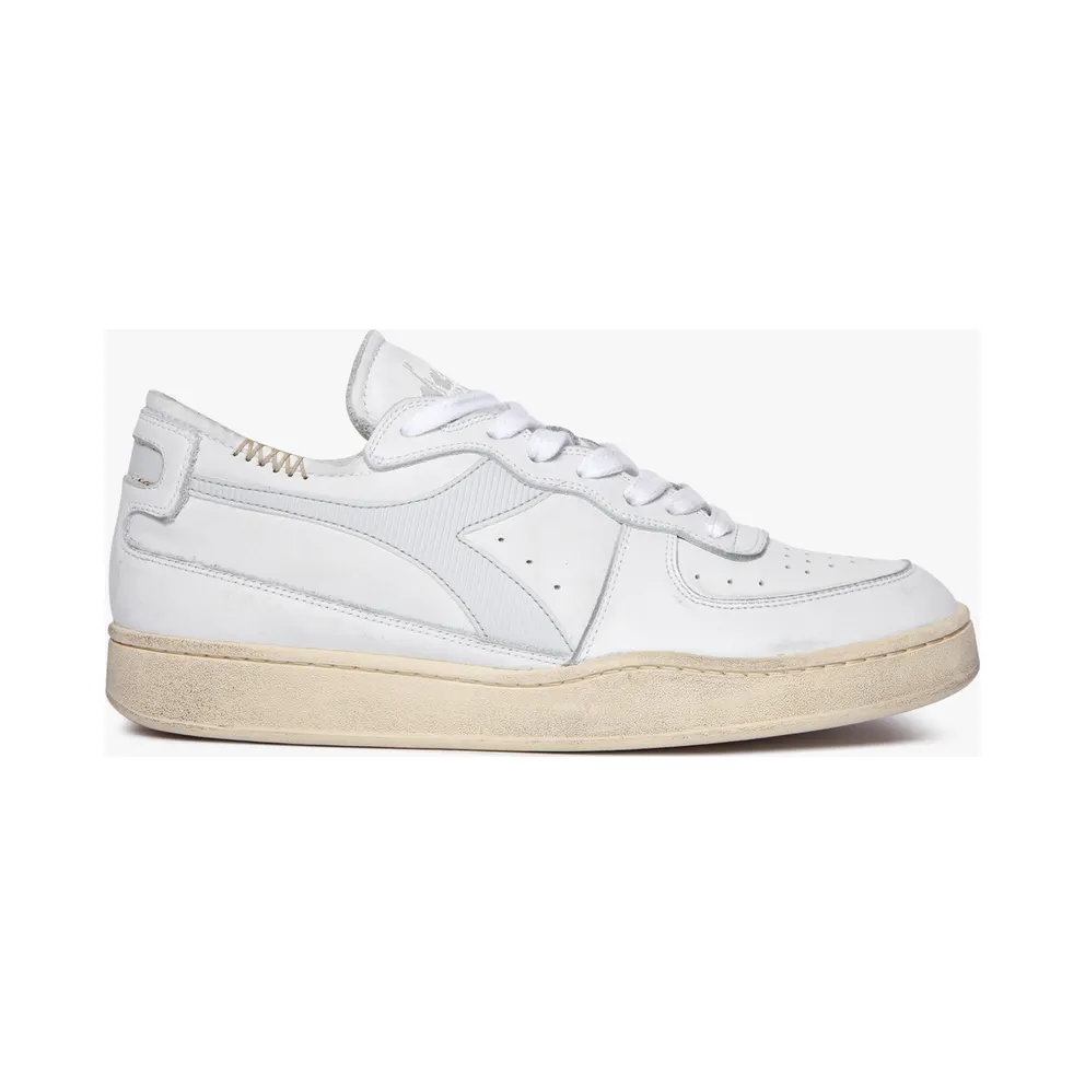 Diadora Mi Basket Row Cut White / Grey Aurora (201176282C8450)