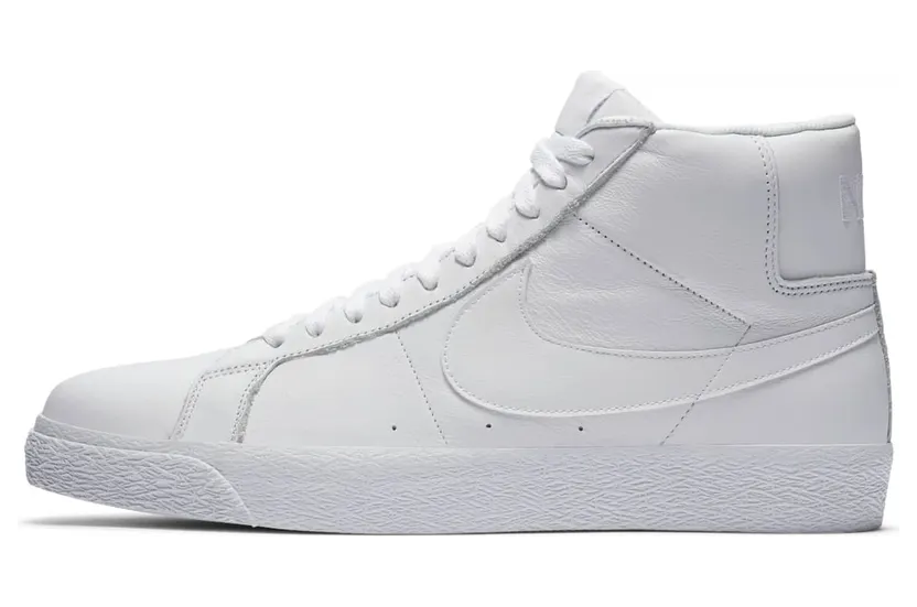 Nike Zoom Blazer Mid SB ‘Triple White’ White/White/White (864349-105)