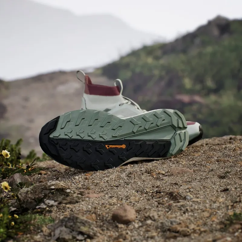 Adidas Terrex Free Hiker 2.0 Hiking Linen Green / Off White / Burgundy (IH1317)