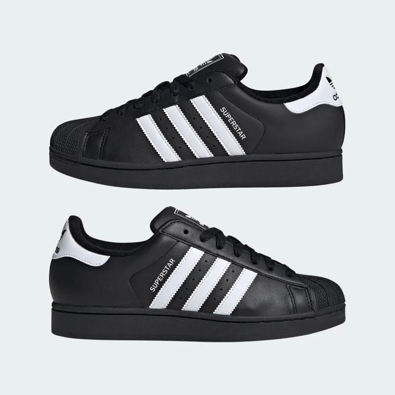 adidas Superstar II “White Stripe” (core black / cloud white / core black) – JI0079