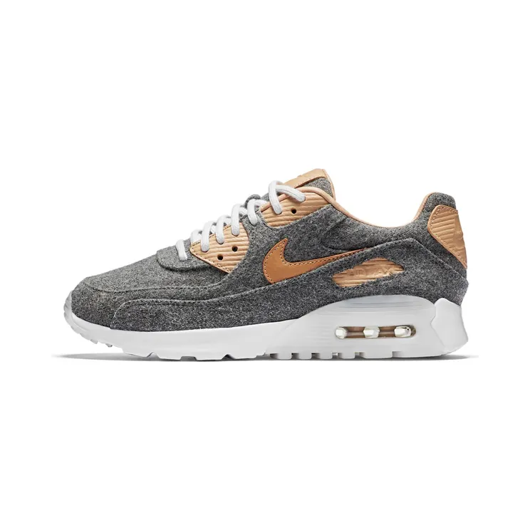 Nike Air Max 90 Ultra Cool Grey Vachetta Tan (W) “Cool Grey / White / Vachetta Tan” (859522-001)