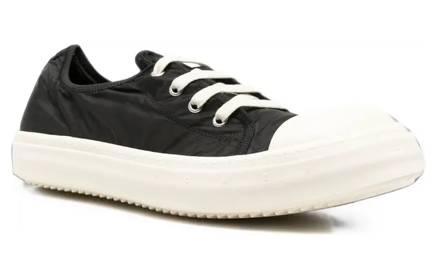 Rick Owens Low-top “Black” (RR02F4899 NDOEH4 911) (3)