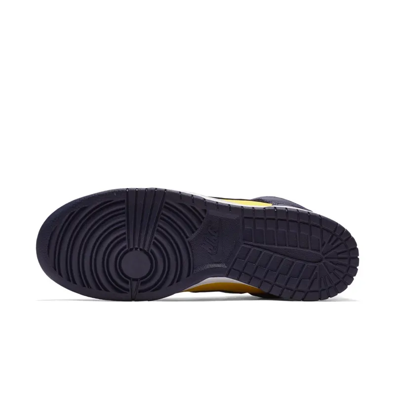 Nike Dunk High Michigan Varsity Maize/Midnight Navy (850477-700)