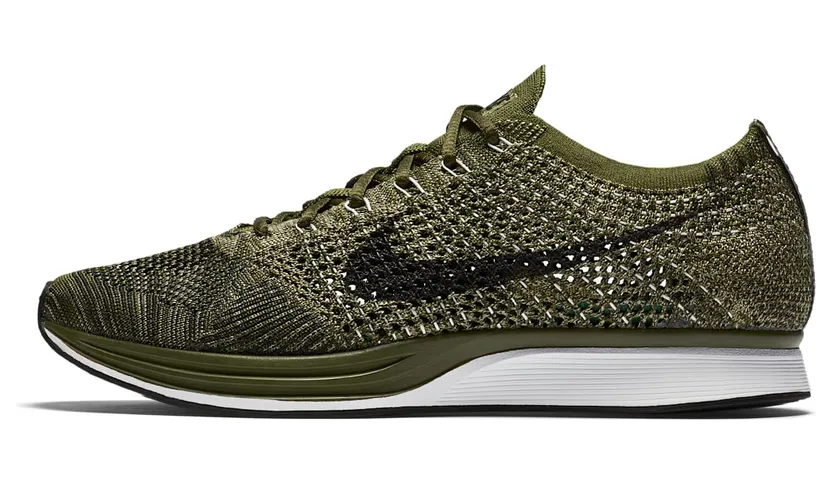 Nike Flyknit Racer Rough Green