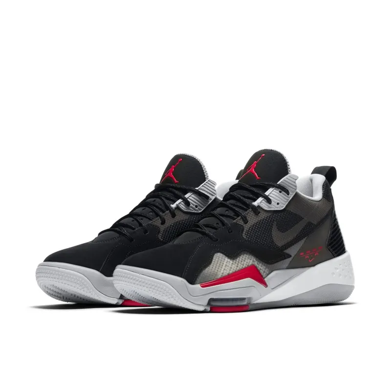 Jordan  Zoom 92 Black Cement Black/University Red-Anthracite-Sky Grey (CK9183-001)