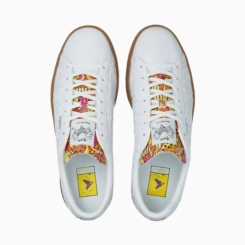 Puma x ROMERO BRITTO Basket White (381095-01)