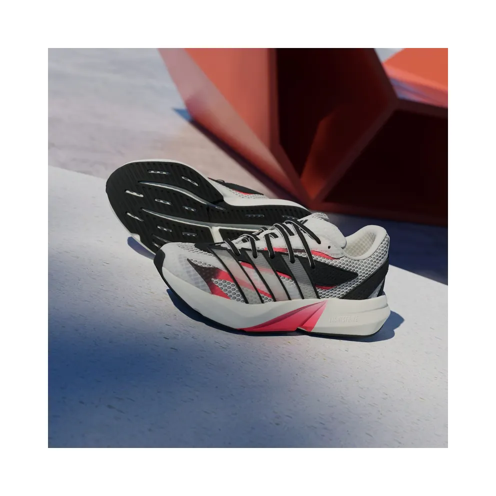 Adidas LIGHTBLAZE Shoes Off White / Off White / Lucid Red (HQ9347)