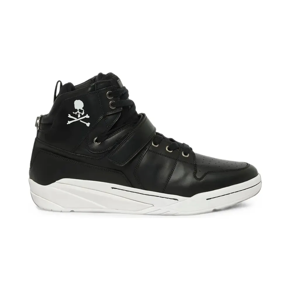 Mastermind Japan High-Top- mit Totenkopf-Print – Black (MM01S18U01LE)
