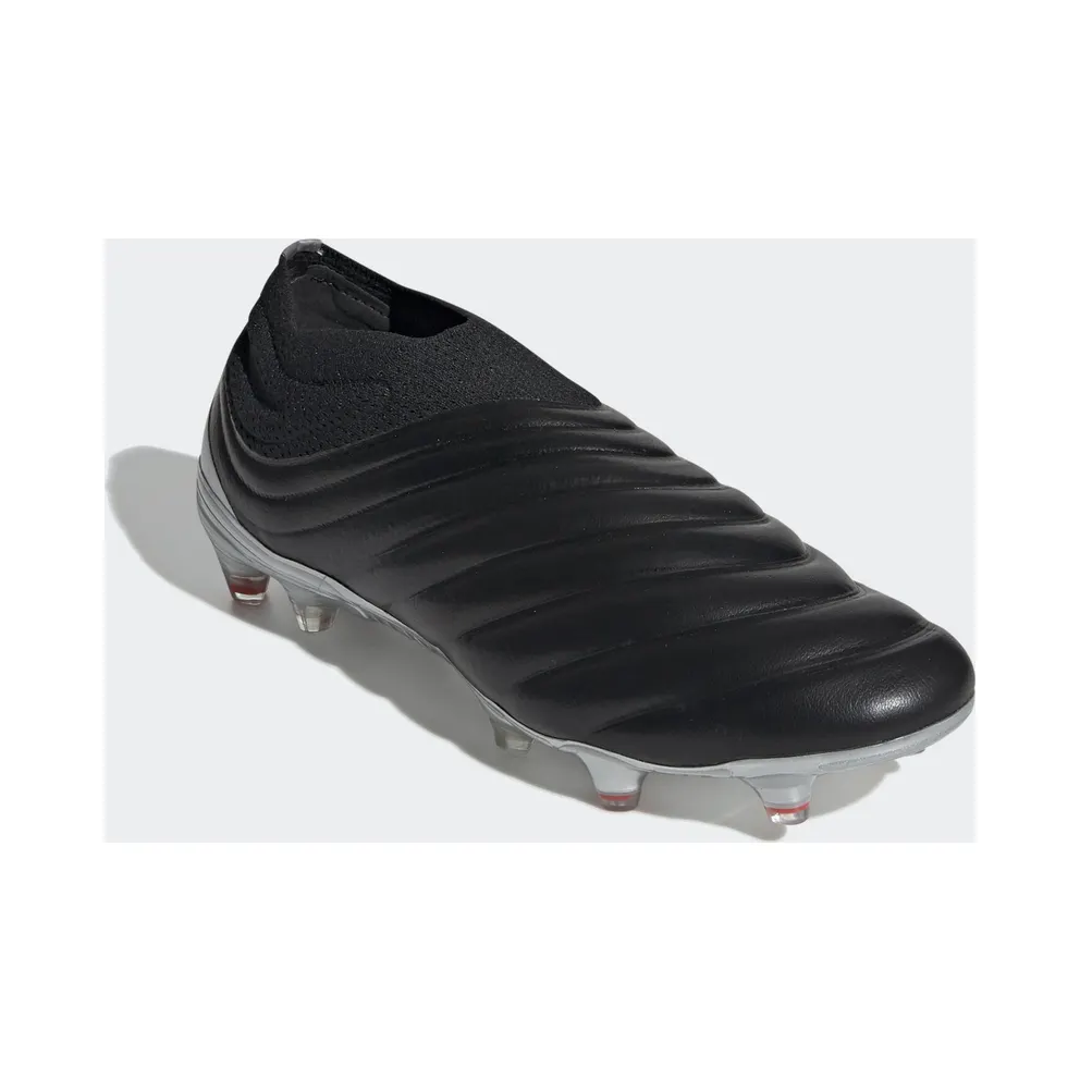 adidas Copa 19+ Firm Ground Cleat Core Black Hi Res Red Core Black/Hi-Res Red/Silver Metallic (F35514)